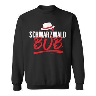 Schwarzwaldbub With Forest Motif Sweatshirt - Seseable