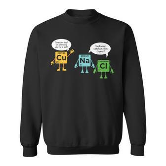 Science Chemistry Periodic Table Scientist Nerd Geeks Sweatshirt - Thegiftio UK