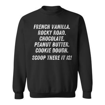 Scoop There It Is For Women Mens Sweatshirt - Monsterry