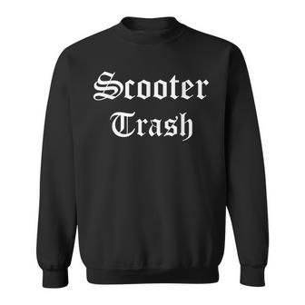 Scooter Trash Sweatshirt - Monsterry