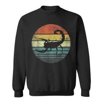 Scorpion Lover Retro Vintage Zoo Animal Silhouette Sweatshirt - Monsterry CA