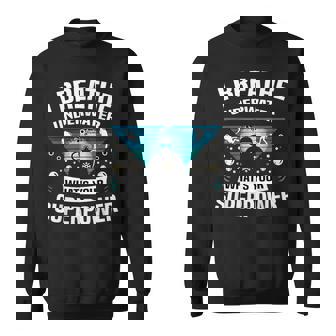 Scuba Diving I Breathe Underwater What's Your Superpower Sweatshirt - Thegiftio UK