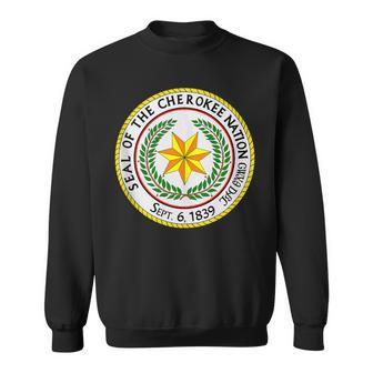 Seal Of The Cherokee Nation Cherokee Native American Pride Sweatshirt - Monsterry AU