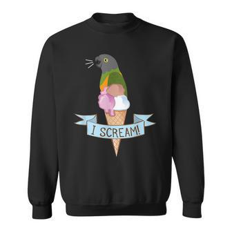 Senegal Parrot Ice Cream Sweatshirt - Monsterry