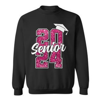 Senior 2024 Girls Class Of 2024 Graduate College High School Sweatshirt | Mazezy CA