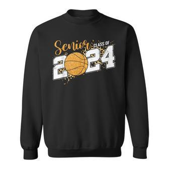 Senior Class Of 2024 Basketball Grad 24 Graduation Sweatshirt - Seseable