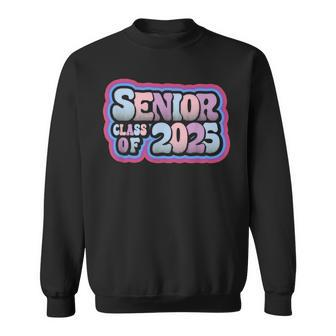 Senior Class Of 2025 Retro Boy Or Girl Sweatshirt | Mazezy