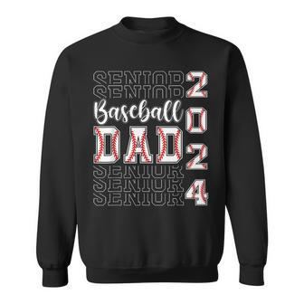 Senior Dad 2024 Class Of 2024 Baseball Dad Graduation 2024 Sweatshirt - Monsterry