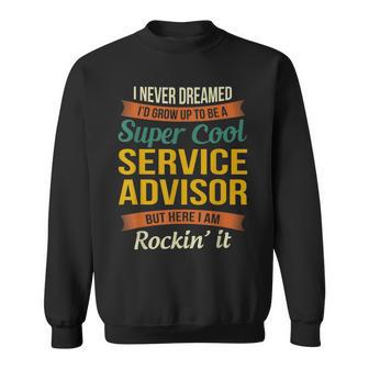 Service Advisor Appreciation Sweatshirt - Monsterry UK