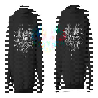 Sewing Is My Heart Sewing Lovers For Quilters Sweatshirt - Seseable