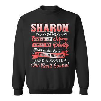 Sharon Name Sharon First Name Sweatshirt | Mazezy