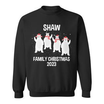 Shaw Family Name Shaw Family Christmas Sweatshirt - Seseable