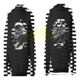 Sherman M4 World War 2 Army Tank Vintage Tank A Military Boy Sweatshirt - Thegiftio UK