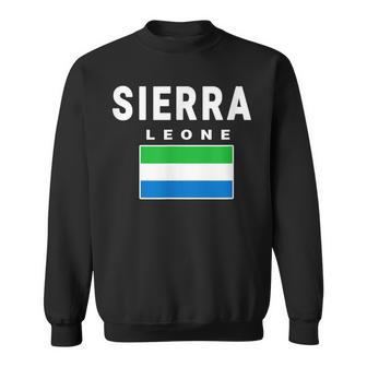 Sierra Leone Flag Souvenir Freetown Sweatshirt - Monsterry UK