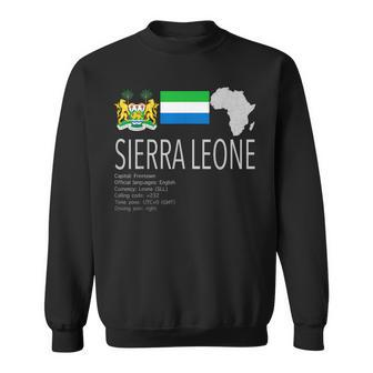 Sierra Leone T Sweatshirt - Monsterry CA