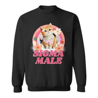 Sigma Male Cat Kitten Sweatshirt - Seseable