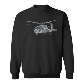 Sikorsky Sh60Mh60 Seahawk Us Navy Helicopter Sweatshirt - Monsterry DE