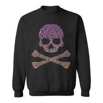 Silhouette Icon Pirate Skull & Crossbones Girls Pirate Sweatshirt - Monsterry