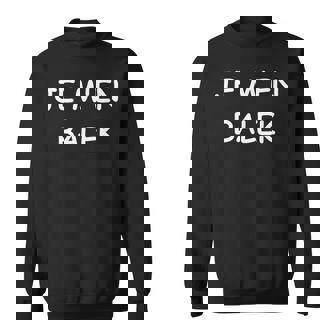 Simple Balek Slogan Humoristique Je M'en Balek Sweater e - Cadeauxyz