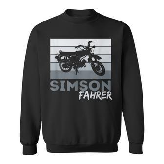 Simson Driver Ddr Moped Two Stroke S51 Vintage Sweatshirt - Seseable