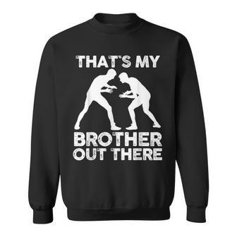Sister Brother Wrestling Sweatshirt - Seseable