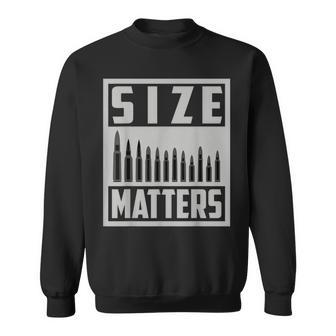 Size Does Matter Cute Expert Hit Man Sweatshirt - Monsterry UK