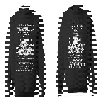 Skull With A Fuck Here And A Fuck There Sweater e - Cadeauxyz