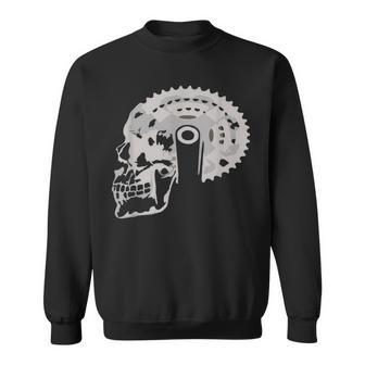 Skull Of Gears T Biking Motorcycle Sweatshirt - Monsterry AU