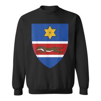 Slavonia Emblem Historical Croatia Region East Croatia Sweatshirt - Seseable