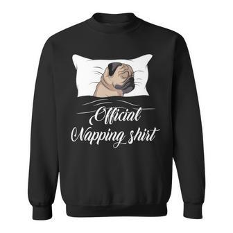 Sleeping Pug Pyjamas Official Napping Sweatshirt | Mazezy AU