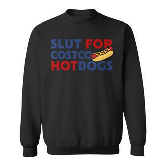 SlT For Costco Hotdogs Lover Apparel Sweatshirt - Seseable