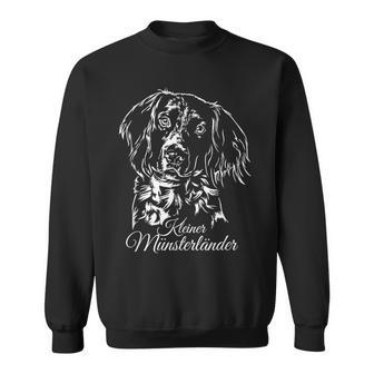 Small Münsterländer Dog Portrait Hunting Dog Sweatshirt - Geschenkecke