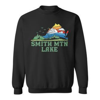 Smith Mountain Lake Virginia Franklin County Outdoors Sweatshirt - Monsterry