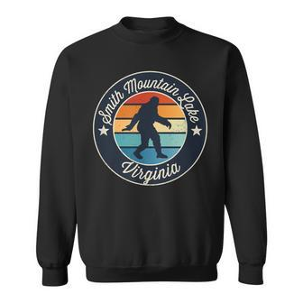 Smith Mountain Lake Virginia Sasquatch Souvenir Sweatshirt - Monsterry