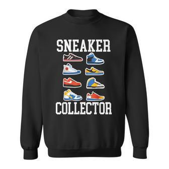 Sneaker Collector Sneakerhead Shoe Lover I Love Sneakers Sweatshirt | Mazezy