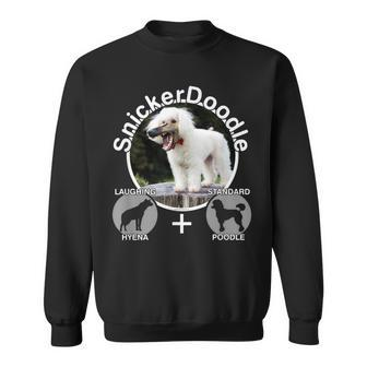 Snickerdoodle Dog Laughing Hyena And Poodle Mix Sweatshirt - Monsterry UK