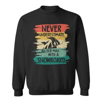 A Snowboard Sweatshirt - Seseable