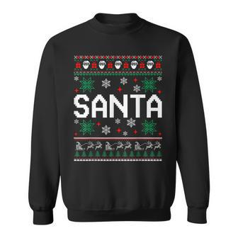 I Am So Good Santa Came Twice Couples Matching Christmas Sweatshirt - Seseable