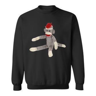 Sock Monkey Sweatshirt - Monsterry