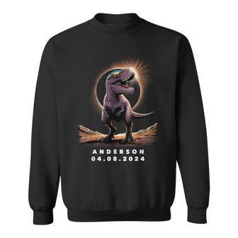 Solar Eclipse 2024 Anderson Solar Eclipse Glasses Sweatshirt - Monsterry CA