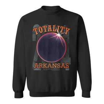 Solar Eclipse 2024 Arkansas Total Eclipse Astronomy Lover Sweatshirt - Monsterry DE