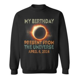 Solar Eclipse 2024 Birthday Present 4824 Totality Universe Sweatshirt - Monsterry