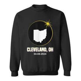 Solar Eclipse 2024 Cleveland State Ohio Total Solar Eclipse Sweatshirt - Seseable