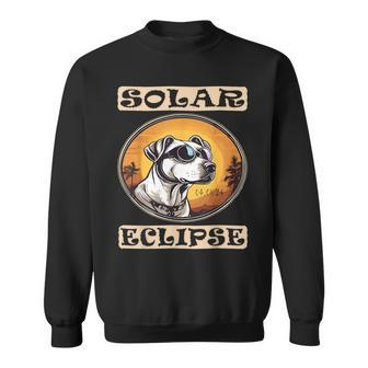 Solar Eclipse 2024 Dog Total Solar Astronomy Sweatshirt - Monsterry DE
