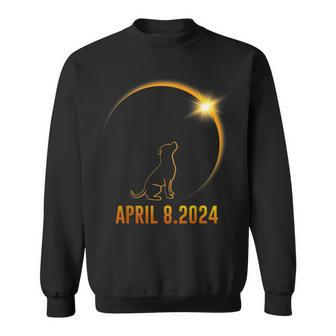 Solar Eclipse 2024 Dog Totality Sweatshirt - Monsterry UK