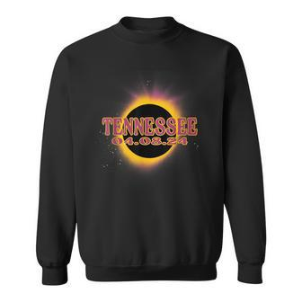 Solar Eclipse 2024 Tennessee America Totality Event Sweatshirt - Seseable