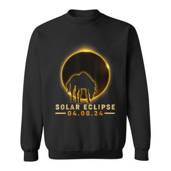 Solar Eclipse 2024 Total 04082024 Unicorn Sweatshirt | Mazezy