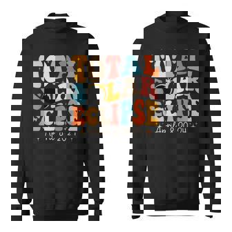 Solar Eclipse 2024 Total Solar Eclipse 40824 Sweatshirt | Mazezy