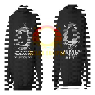 Solar Eclipse 2024 Total Solar Eclipse April 8 2024 Sweatshirt | Mazezy