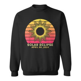Solar Eclipse 2024 Total Solar Eclipse April 8 2024 Vintage Sweatshirt - Seseable